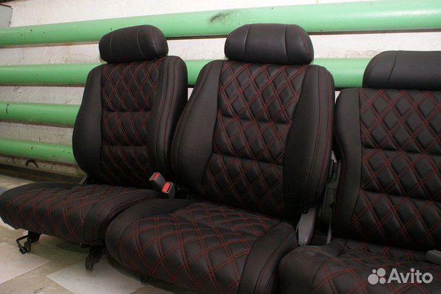 Кожаный салон сиденья Toyota Land Cruiser 80 Кожаный салон сиденья Toyota Land Cruiser 80