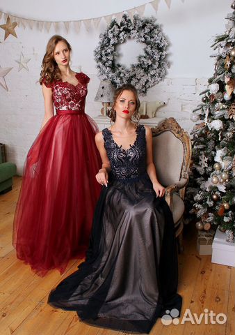 Пышное вечернее платье Пышное вечернее платье