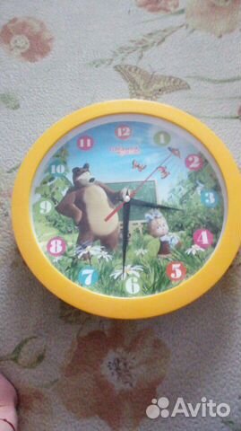 Часы Маша Медведь