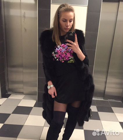 Меховая жилетка Меховая жилетка