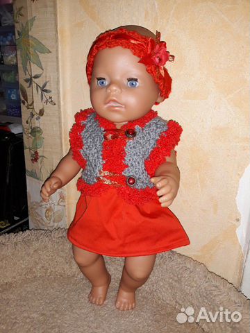 Одежда для куклы Baby Born пупса Беби Борн и др