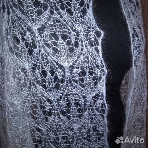 Палантин паутинка