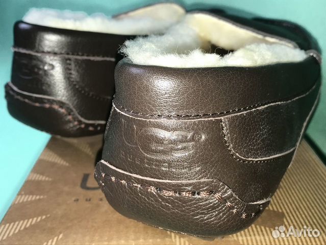 Мокасины зимние Ugg Ascot на меху мужские новые Мокасины зимние Ugg Ascot на меху мужские новые