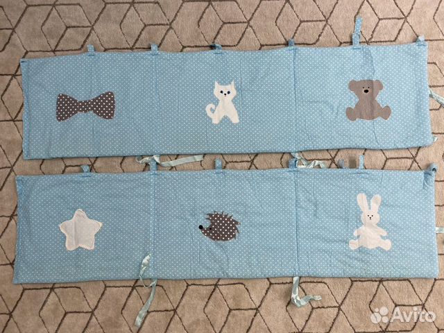 Бортики в кроватку 120 на 60