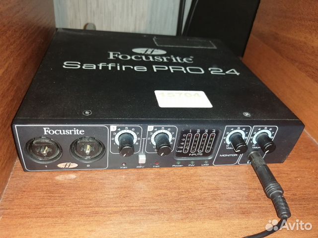 Звуковая карта focusrite saffire pro 24