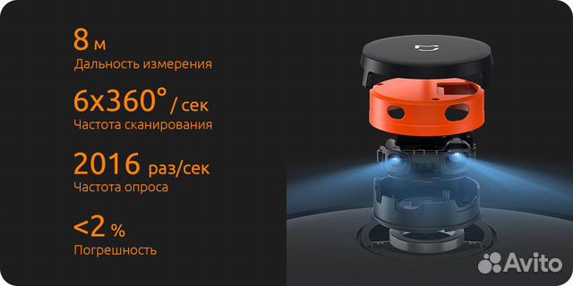 Моющий робот-пылесос Xiaomi Mijia LDS Vacuum Clean Моющий робот-пылесос Xiaomi Mijia LDS Vacuum Clean