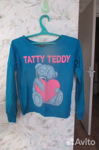 Юбка и кофта голубые XS (Tatty Teddy, мишка Teddy)