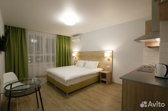 

Квартира-студия, 25 м², 1 кровать