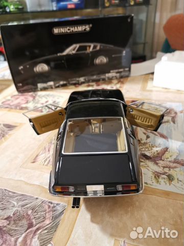 Maserati Ghibli 1969 minichamps 1:18 черная