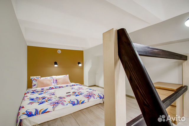

Квартира-студия, 28 м², 2 кровати