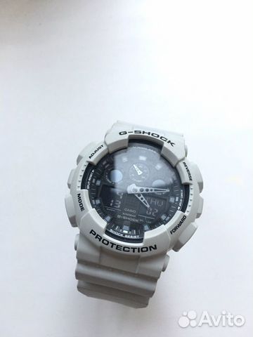 casio ga 100 white