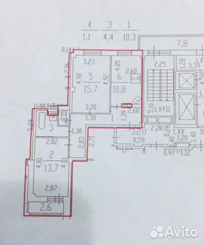2-к квартира, 56 м², 17/18 эт. 2-к квартира, 56 м², 17/18 эт.