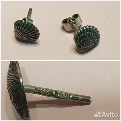 Серебрянные кольцо и серьги с кораллами