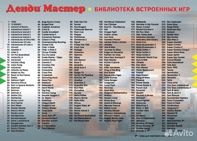 Dendy Денди Master 255 игр Dendy Денди Master 255 игр