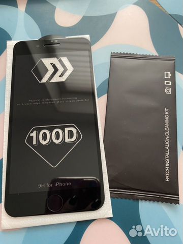 Защитное стекло iPhone 8 plus
