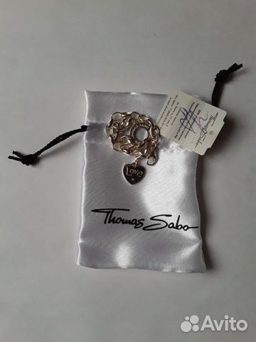 Серебряный браслет Thomas Sabo с подвеской Сердце Серебряный браслет Thomas Sabo с подвеской Сердце