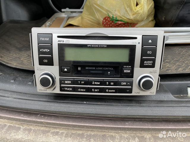 Santa Fe new 2007 магнитола