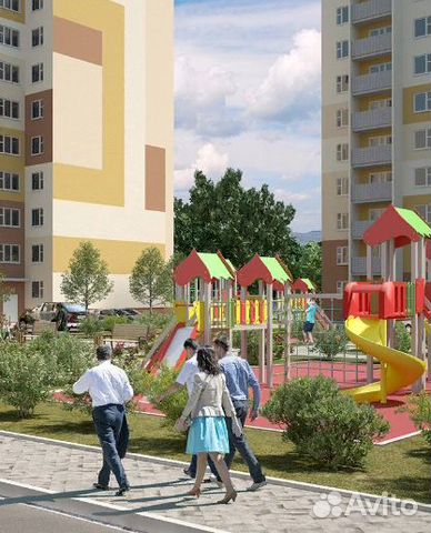 1-к квартира, 43.2 м², 2/10 эт. 1-к квартира, 43.2 м², 2/10 эт.