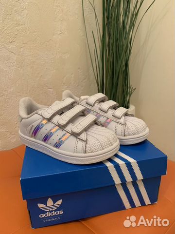 Кроссовки adidas superstar 25р