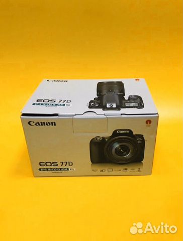 Новый Canon EOS 77D KIT EF-S 18-135mm IS USM Новый Canon EOS 77D KIT EF-S 18-135mm IS USM