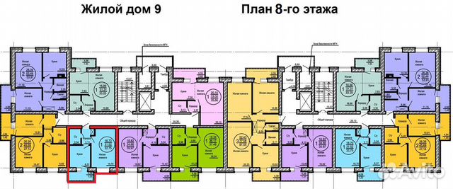 1-к квартира, 31.5 м², 8/11 эт. 1-к квартира, 31.5 м², 8/11 эт.