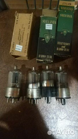 Радиолампы 6K5GT Радиолампы 6K5GT