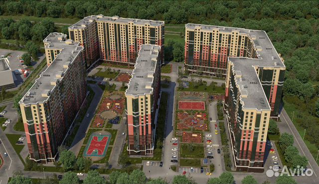 3-к квартира, 57.6 м², 1/17 эт. 3-к квартира, 57.6 м², 1/17 эт.