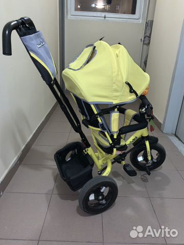 Трехколёсный велосипед-коляска Moby kids comfort