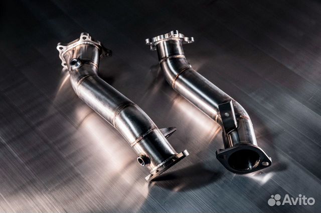 Приёмные трубы и Y-pipe Custom для Nissan GT-R R35 Приёмные трубы и Y-pipe Custom для Nissan GT-R R35