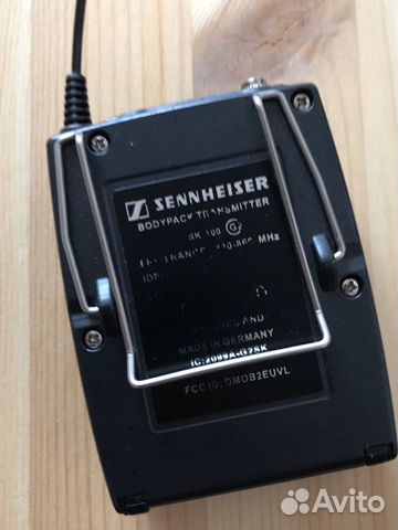 Sennheiser ew 100 sk100 g2 диапазон Е передатчик