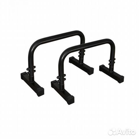 Паралетсы брусья для отжиманий 150 кг чёрный цвет