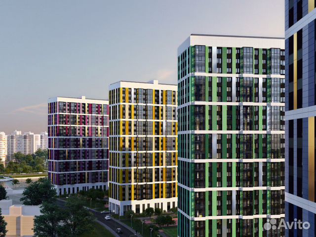1-к квартира, 43.6 м², 8/22 эт. 1-к квартира, 43.6 м², 8/22 эт.