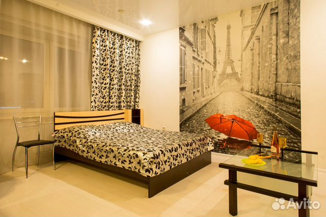

Квартира-студия, 45 м², 1 кровать