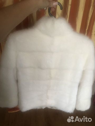 Шуба белая