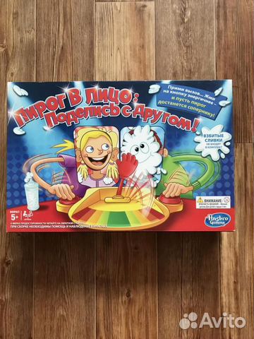 Новая настольная игра пирог В лицо PIE face