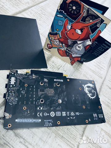 Видеокарта Msi Gtx 1650 4Gb gaming X
