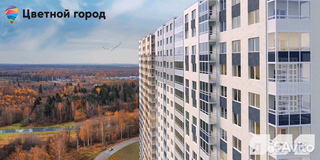 2-к квартира, 54.4 м², 17/25 эт.