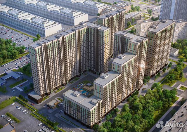 3-к квартира, 78.8 м², 3/22 эт.