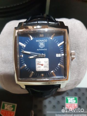 tag heuer monaco calibre 6 blue