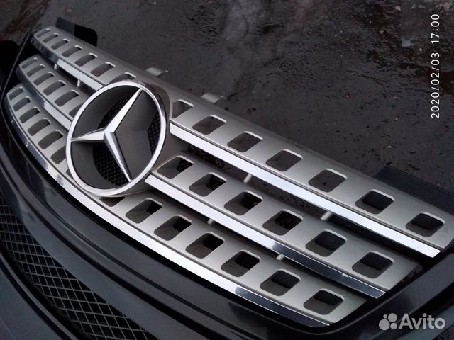 Решетка радиатора Mercedes ML W164 Решетка радиатора Mercedes ML W164