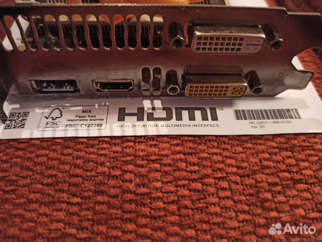 Видеокарта 660 2 гб. от zotac