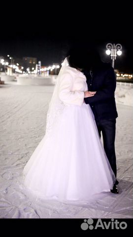 Свадебное платье,шубка,туфли Свадебное платье,шубка,туфли