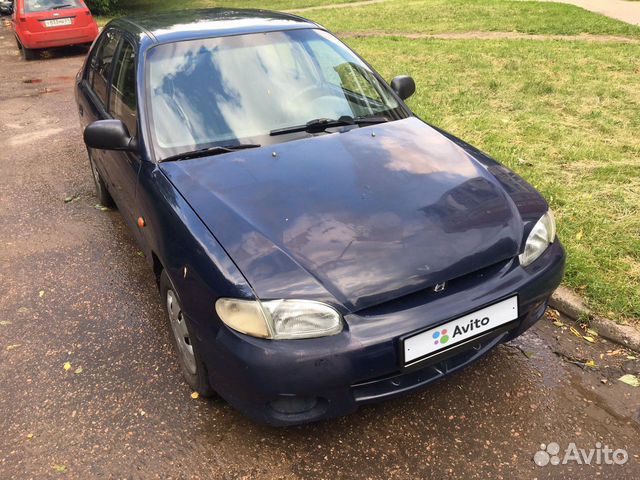 Hyundai Accent 1.3 МТ, 1997, битый, 190 000 км