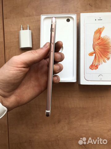 iPhone 6s Plus 64GB как новый розовый