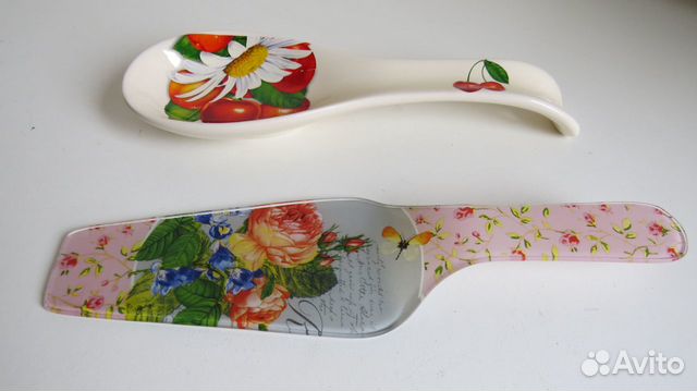 Ложка-подставка и лопатка Ложка-подставка и лопатка