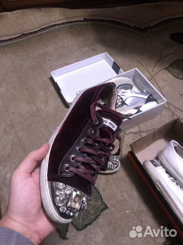 Кроссовки miu miu оригинал