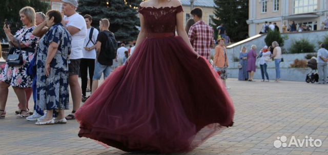 Платье вечернее на выпускной