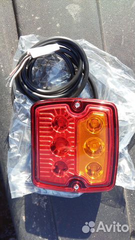 Светодиодные влагостойкие фонари для прицепа
