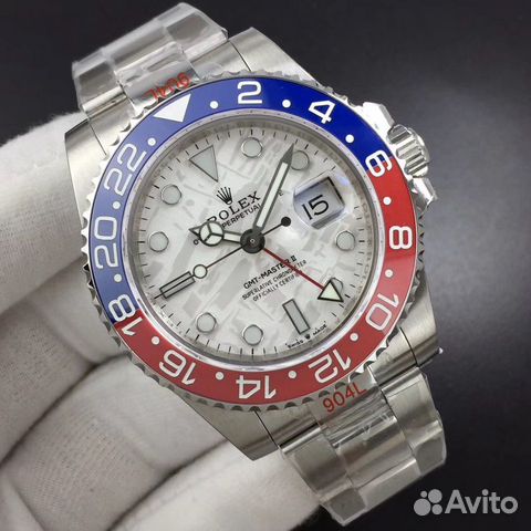 Rolex GMT-Master II White Dial meteorite