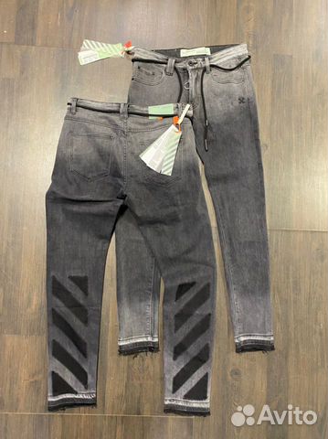 Джинсы off white (офф вайт )